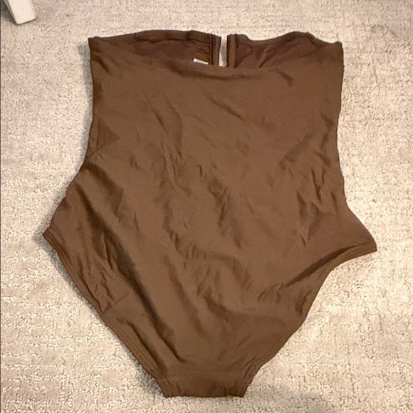 Brown Strapless Swimsuit DKNY - Picture 4 of 4